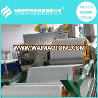 PP Melt Blown Nonwoven Fabric Making Machine water treatment